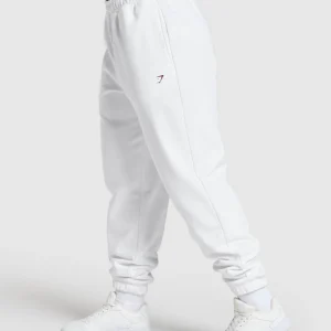 New Gymshark Gym Bunny Oversized Joggers White