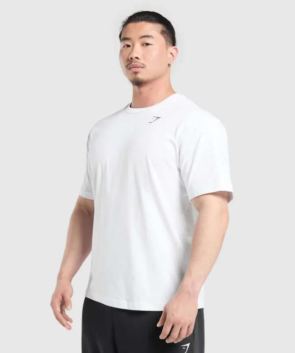 Sale Gymshark Heavy Duty Apparel T-Shirt White