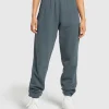 Sale Gymshark Heavyweight Loopback Sweat Joggers TitaniumBlue