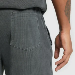 Clearance Gymshark Heavyweight Ribbed Shorts AsphaltGrey