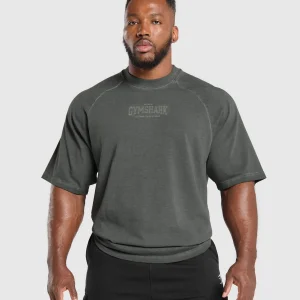 Fashion Gymshark Heavyweight T-Shirt Black