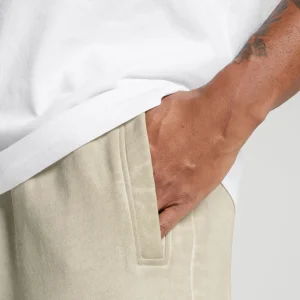 Hot Gymshark Heavyweight Washed Cargo Joggers PebbleGrey