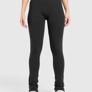 Fashion Gymshark Heavyweight Washed Leggings Black