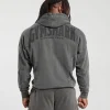 Online Gymshark Heritage Washed Hoodie OnyxGrey