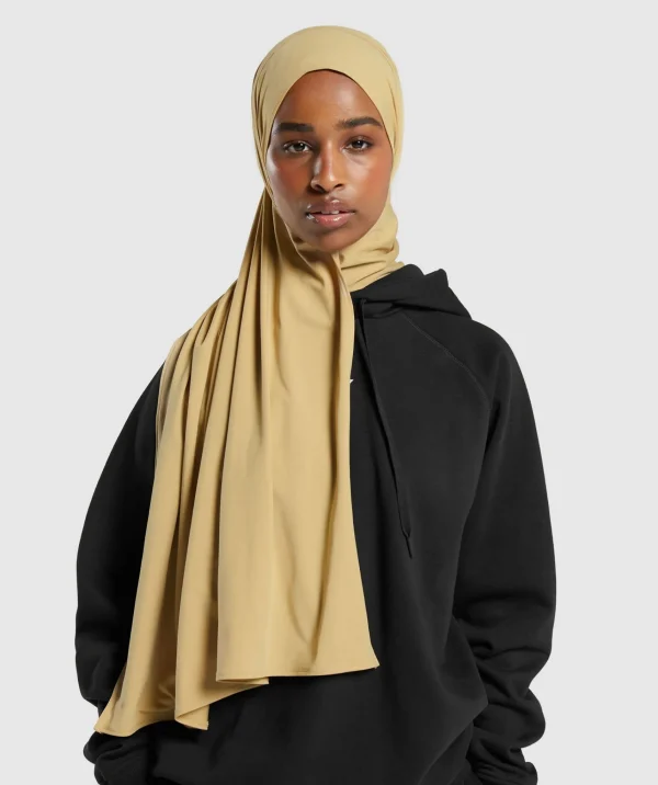 New Gymshark Hijab SandBeige