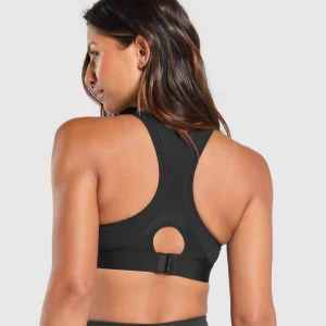 Sale Gymshark Hybrid Sports Bra Black