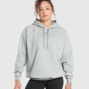 Hot Gymshark I Love Squats Hoodie LightGreyCoreMarl