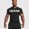 New Gymshark Impact Muscle T-Shirt Black