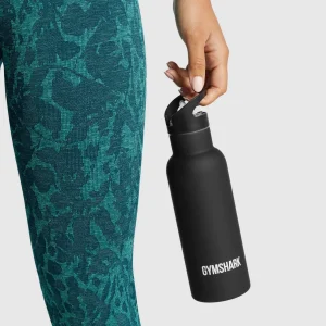 Discount Gymshark Insulated Straw Flask Black