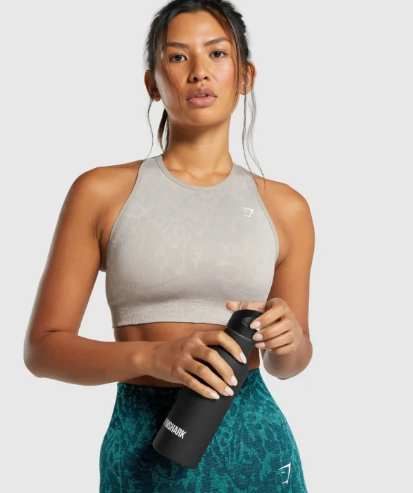 Discount Gymshark Insulated Straw Flask Black