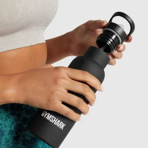 Discount Gymshark Insulated Straw Flask Black