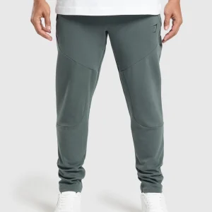 Fashion Gymshark Interlock Tech Joggers SlateTeal