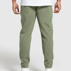 Online Gymshark Interlock Tech Joggers BaseGreen