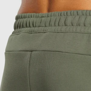 Online Gymshark Interlock Tech Joggers BaseGreen