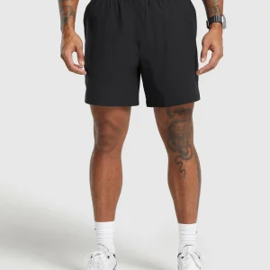 Hot Gymshark Land to Water 6" Shorts Black