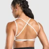 Discount Gymshark Legacy Bra White