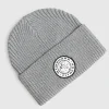 Clearance Gymshark Legacy Deep Cuff Beanie LightGreyCoreMarl