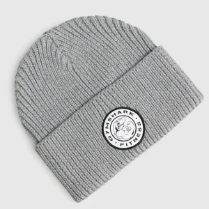 Clearance Gymshark Legacy Deep Cuff Beanie LightGreyCoreMarl