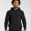 Fashion Gymshark Legacy Hoodie Black