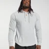 Sale Gymshark Legacy Hoodie LightGreyMarl