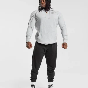 Sale Gymshark Legacy Hoodie LightGreyMarl