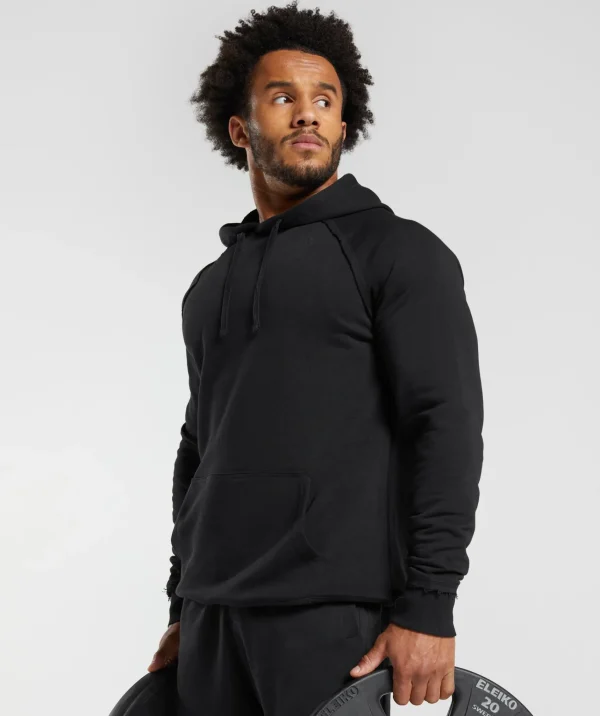 Fashion Gymshark Legacy Hoodie Black