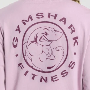 Best Gymshark Legacy Oversized Long Sleeve Top WarmLilac