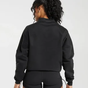 New Gymshark Legacy Oversized Sweatshirt Black