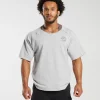 Online Gymshark Legacy Rag Top LightGreyMarl