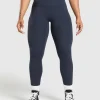 New Gymshark Legacy Regular Leggings HeavyBlue