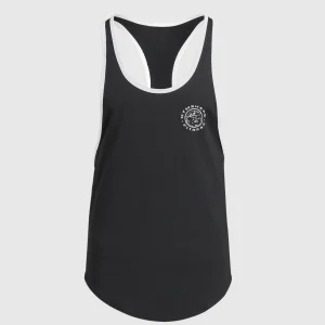 Online Gymshark Legacy Ringer Stringer Black/White