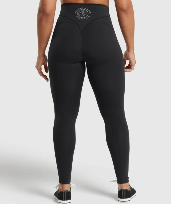 Fashion Gymshark Legacy Short Leggings Black