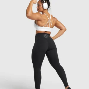 Fashion Gymshark Legacy Short Leggings Black