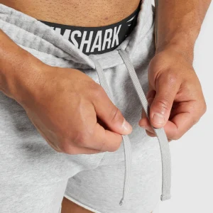 Clearance Gymshark Legacy Shorts LightGreyCoreMarl