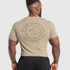 Best Gymshark Legacy T-Shirt CementBrown