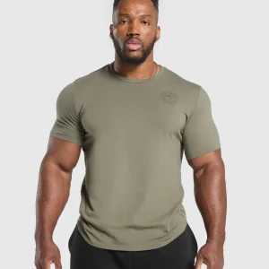 Best Gymshark Legacy T-Shirt BaseGreen