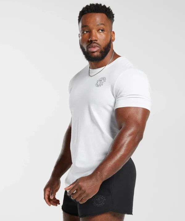 Best Gymshark Legacy T-Shirt White