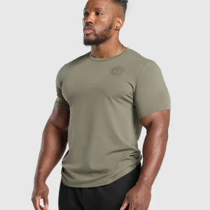 Best Gymshark Legacy T-Shirt BaseGreen