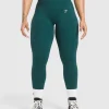 Outlet Gymshark Lift Seamless Leggings FunctionalTeal/BlackMarl