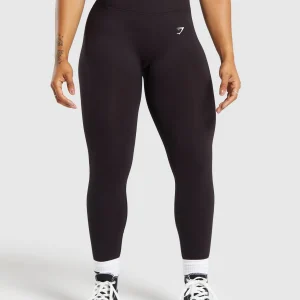 Clearance Gymshark Lift Seamless Leggings DepthPurple/BlackMarl