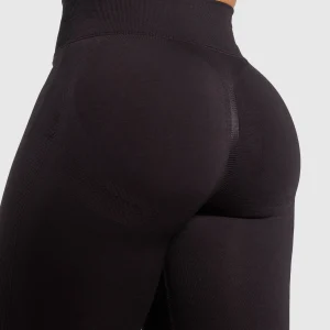 Clearance Gymshark Lift Seamless Leggings DepthPurple/BlackMarl