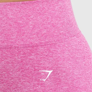 Fashion Gymshark Lift Seamless Leggings WinningPink/WhiteMarl