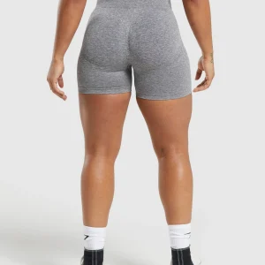 Online Gymshark Lift Seamless Shorts BrushedGrey/WhiteMarl