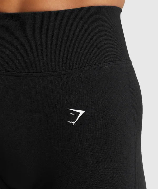 Discount Gymshark Lift Seamless Shorts Black/BlackMarl