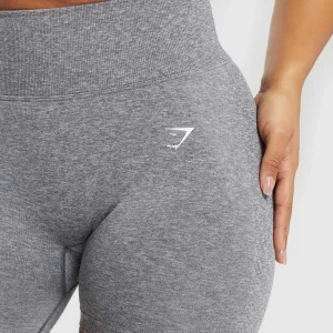 Online Gymshark Lift Seamless Shorts BrushedGrey/WhiteMarl