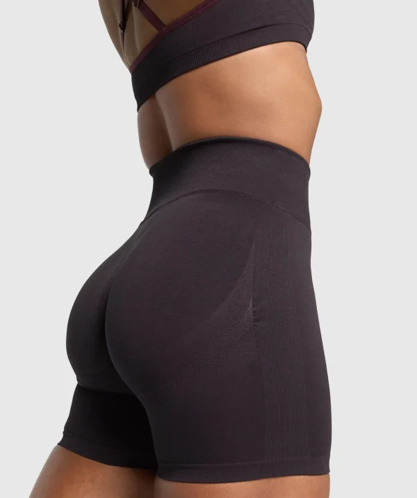 Best Gymshark Lift Seamless Shorts DepthPurple/BlackMarl