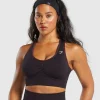 Fashion Gymshark Lift Seamless Sports Bra Purple