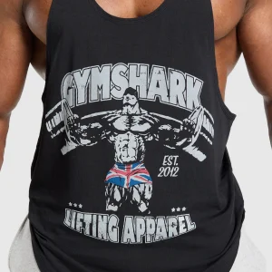 Clearance Gymshark Lifting Apparel Stringer Black