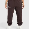 Online Gymshark Lifting Club Oversized Joggers HeritageBrown