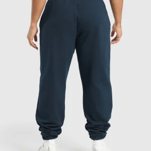 Hot Gymshark Lifting Club Oversized Joggers Navy